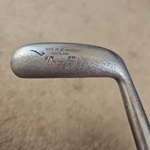 Vintage Argyle Made In St Andrews Scotland Putter Golf Club GEM Hickory Shaft - Picture 1 of 9