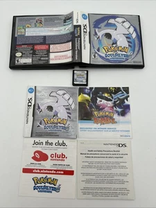 Pokemon: SoulSilver Version Nintendo DS Authentic CIB w/Manual Tested Works EUC - Picture 1 of 18