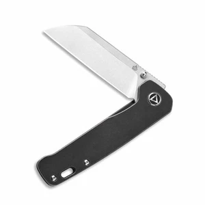 QSP Knives Penguin Liner Lock 130-N Knife 154CM Stainless & Black Titanium - Picture 1 of 4