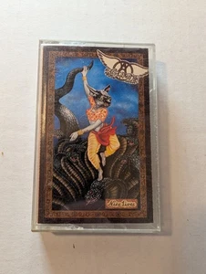 Aerosmith Nine Lives Cassette 1997 Columbia Records - Picture 1 of 3