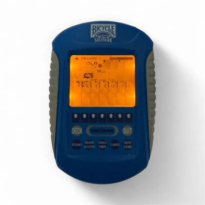 Bicicleta Iluminada 2 em 1 Solitário Jogo Eletrônico Portátil com Caneta - Testado - Imagem 1 de 3