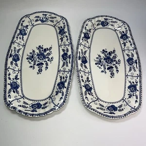 2 X Johnson Brothers Indies Sandwich Platter 32 x 18 cm - Picture 1 of 12