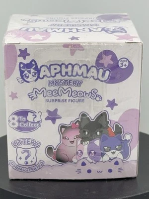 NIP 2024 APHMAU Mystery MeeMeows Litter Series  Surprise Cat Figure Toy Sealed - Image 1 of 4