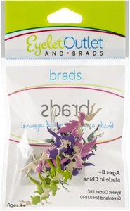 Eyelet Outlet Shape Brads 12/Pkg-Fairy - QBRD2-148 - Bild 1 von 2