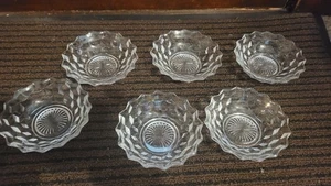 Lotto Servizio Set 6 Ciotole per Pannolini Fostoria Modello Americano 5”, Servizio Ciotola - Foto 1 di 6