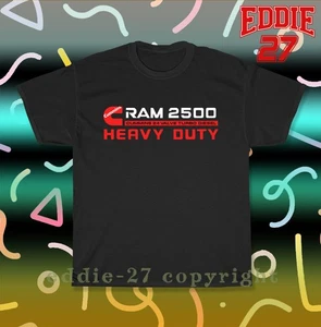 Nuova T-Shirt Maglietta Cummins RAM 2500 Turbo Diesel Logo Uomo Maglietta Americana - Foto 1 di 20