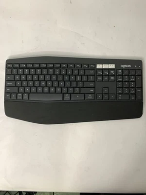 Logitech K850 Wireless Bluetooth Keyboard - No Dongle - Missing left foot - Image 1 of 4