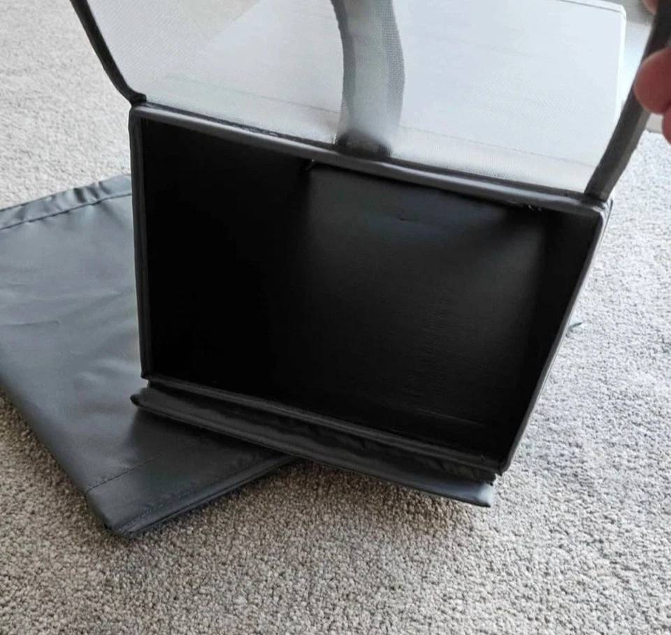 4x IKEA Shoe Box Boots Storage Organizer Stackable & Foldable Zipper Mesh Boxes - Image 1 of 2