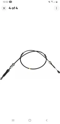  Cabo de controle de mudança Nissan 34935-EM30A Versa 2007 2008 2009 2010 2011 2012 - Imagem 1 de 4