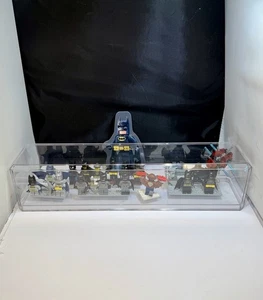 LEGO Batman Minifigure Collection Retired DC Minifigures Lot (16) & Display Case - Picture 1 of 21