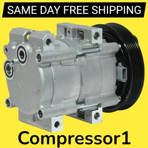 AC Compressor For 1990-2001 Ford Ranger 2.3L 2.5L Mazda B2300 B2500 1994-2001 - Picture 1 of 3