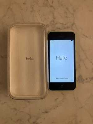 Apple iPhone 5C -Verde - Scatola ORIGINALE + earpods inclusi - Come nuovo - Immagine 1 di 3