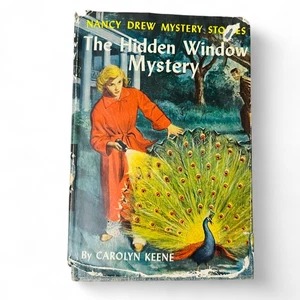 Nancy Drew Hidden Window Mystery HC DJ Carolyn Keene 1956 Grosset Dunlap - Bild 1 von 8