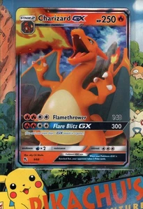 Pokémon TCG 9/68 Charizard GX Hidden Fates Holo NM/M - Bild 1 von 2