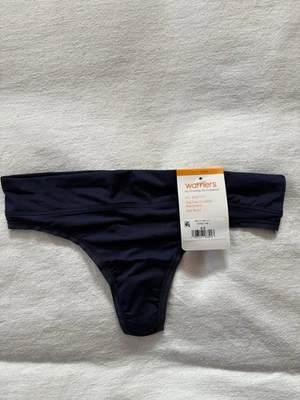 NUEVO Tanga Warners Sin Pellizcos Sin Problemas Tanga Mujer’s Azul Panty Talla Pequeña 5 Foto 1 de 4