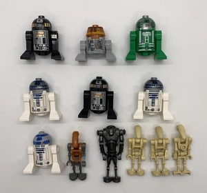 LEGO Star Wars Astromech Protocol Droid Chopper Minifigure Lot Used Read Desc - Picture 1 of 3