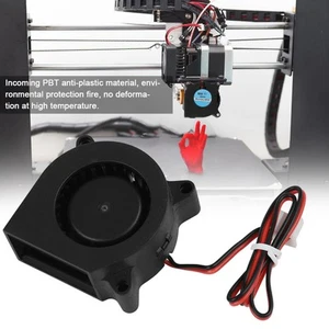 (24V)12V Fan Heat Resistant DC Fan Black - Afbeelding 1 van 12
