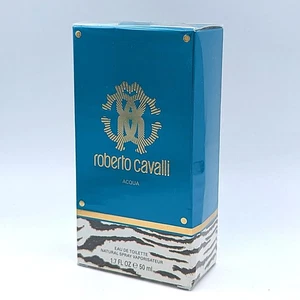 Roberto Cavalli Acqua 50 ml 1.7 FL OZ Eau de Toilette Spray Rare - Bild 1 von 1