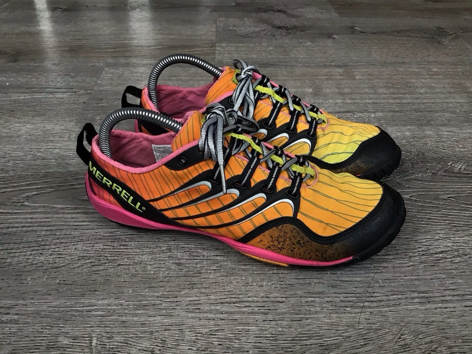 Merrell Womens Barefoot Lithe Glove Trail Running Shoes Cosmo Pink Size 9.5 - Image 1 of 4