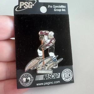 Vintage Peter Forsberg Colorado Avalanche Autograph in Action Lapel Pin – NOS - Picture 1 of 4