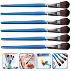 6pcs Acrylic Paint Brush Set Nylon Hair Brushes for Painting Artist Kits