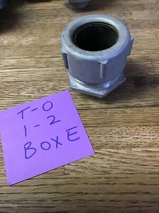 (1) REMKE 1" STRAIN RELIEF CONNECTOR For 1” To 1 1/4”Cables - Picture 1 of 4