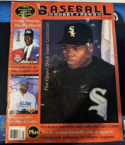 Baseball Hobby and News March 1993 Chicago White Sox Bo Jackson Vintage MLB - Picture 1 of 2