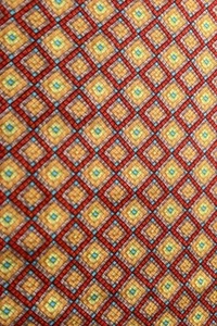 Siam Quilt Stoff von Makower 411-R Multicolor Mosaik - Bild 1 von 3