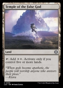*MtG: 4x Temple of the False God - Commander: The Lost Caverns of Ixalan UC* - Bild 1 von 1
