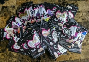 10x unsortierte Finger Herz 2 Kunst Finger Nail Art - schneller kostenloser Versand!! - Bild 1 von 2