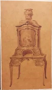 Disegno originale Ebanisteria Torinese 1890 circa - Bild 1 von 1