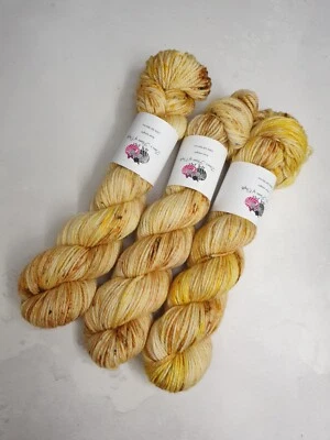 SW Merino Garn, Aran Gewicht, 100g, Toffee Drizzle - Bild 1 von 4