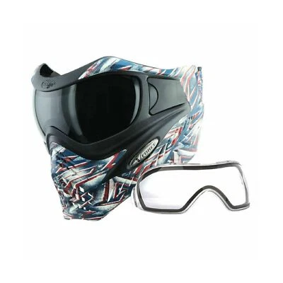 VForce Special Edition Grill Paintball Mask Goggle - Spangled Hero w/Smoke & ... - Image 1 of 4