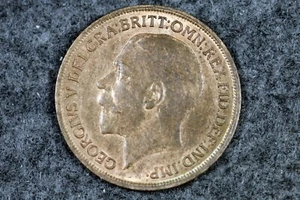 1918 Great Britain One Penny George V #L01050 - Picture 1 of 2