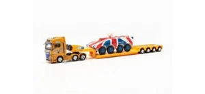 Herpa 316439 - 1/87 Man Tgx GX 6x2 Camión de Carga Baja Con Gtk Boxer Inglaterra - Imagen 1 de 1