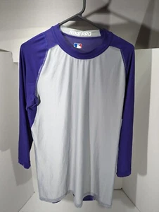 Nike Pro MLB Baseball 3/4 Sleeve Fitted T-Shirt 880659-547 Men’s Medium - Picture 1 of 11