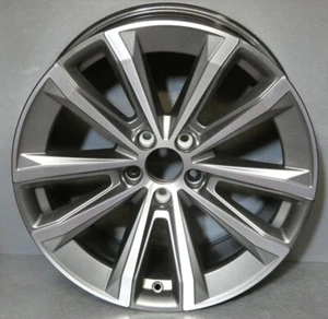 1 Véritable Volvo V60 & S60 18 " Alliage Jante 8J Double Rayon Mat Graphite - Zdjęcie 1 z 8