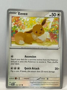 Eevee - 135/167 - Pokemon TCG Twilight Masquerade (2024) - Near Mint (NM) - Picture 1 of 2