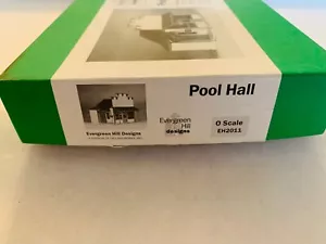 Evergreen Hill Designs Kit EH2011 O Pool Hall (See Photos) - Picture 1 of 9