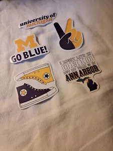 Michigan Adesivi Sportivi Giornale Computer Prenotazione Rifiuti Ecc. #8 - Foto 1 di 1