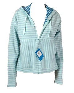 Chaqueta con capucha para mujer Columbia con cremallera completa melodía azul agua nueva con etiquetas M $75 - Imagen 1 de 6