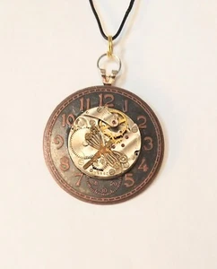 Collana steampunk art deco - Foto 1 di 2
