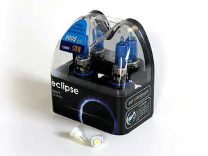 HB3 9005 White Halogen headlight Bulbs + LED PARKER HID/XENON - Picture 1 of 8