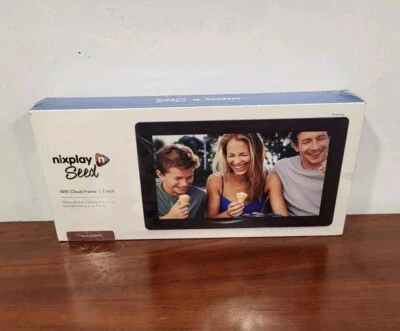 NIXPLAY SEED  WiFi Cloud Frame 7 Inch  NEW SEALED  2015  Mulberry Color  CREEDON - Image 1 of 4