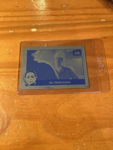 Fright Rags Halloween 4 Placa de Impresión Tarjeta Negra 38 ¡Sin Intrusión! - Imagen 1 de 2