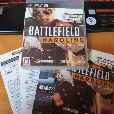 SONY PLAYSTION 3 PS3 JAPAN BATTLE FIELD HARDLINE US Seller With Manual - Image 1 of 4