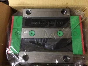 HIWIN Linear Rail RGW45CCH Blocco scorrevole Guida trasporto carichi pesanti per CNC - Foto 1 di 1