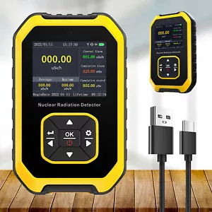 Geigerzähler Universal Nuklear Strahlung Messer Röntgen Beta Dosimeter Zäher LCD - Bild 1 von 11