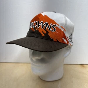 De colección Cleveland Browns Logo Atlético Splash Snapback Gorra Gorra NFL Pro Line De Colección - Imagen 1 de 17