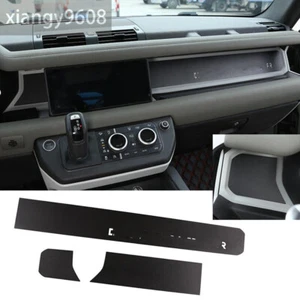 For Land Rover Defender 90 110 2020-22 Alloy Black Dashboard Wordmark Panel Trim - Foto 1 di 11